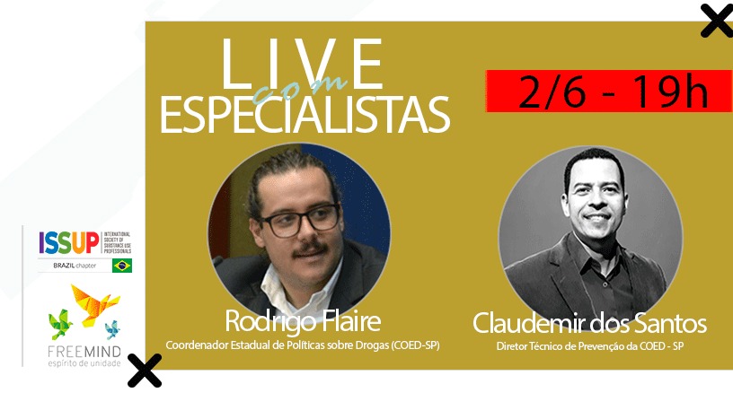 POST Live Rodrigo Flaire e Claudemir dos Santos