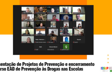 Encerramento do curso EAD de Prevenção nas Escolas