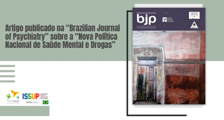 Artigo publicado na “Brazilian Journal of Psychiatry” sobre a “Nova Política Nacional de Saúde Mental e Drogas”