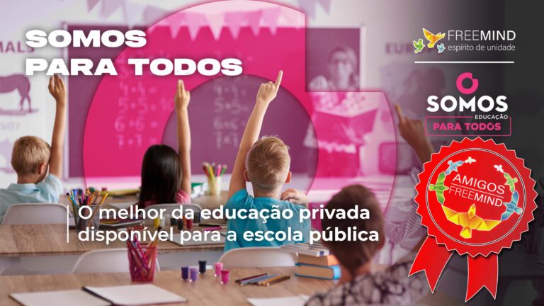 SOMOS EDUCAÇÃO, parceira e patrocinadora do Freemind, traz inovação e dedicação para transformar a educação pública brasileira