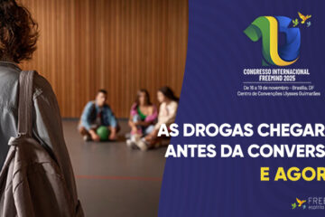 Especialistas discutirão o papel da escola na prevenção às drogas e vícios digitais no 10º Congresso Freemind.