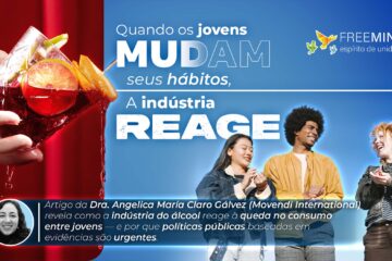 Queda no consumo de álcool entre jovens preocupa a indústria e reforça a importância de políticas públicas de prevenção.