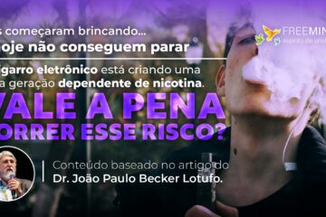 Cigarro eletrônico aumenta a dependência em jovens. Entenda os riscos e o papel da família na prevenção