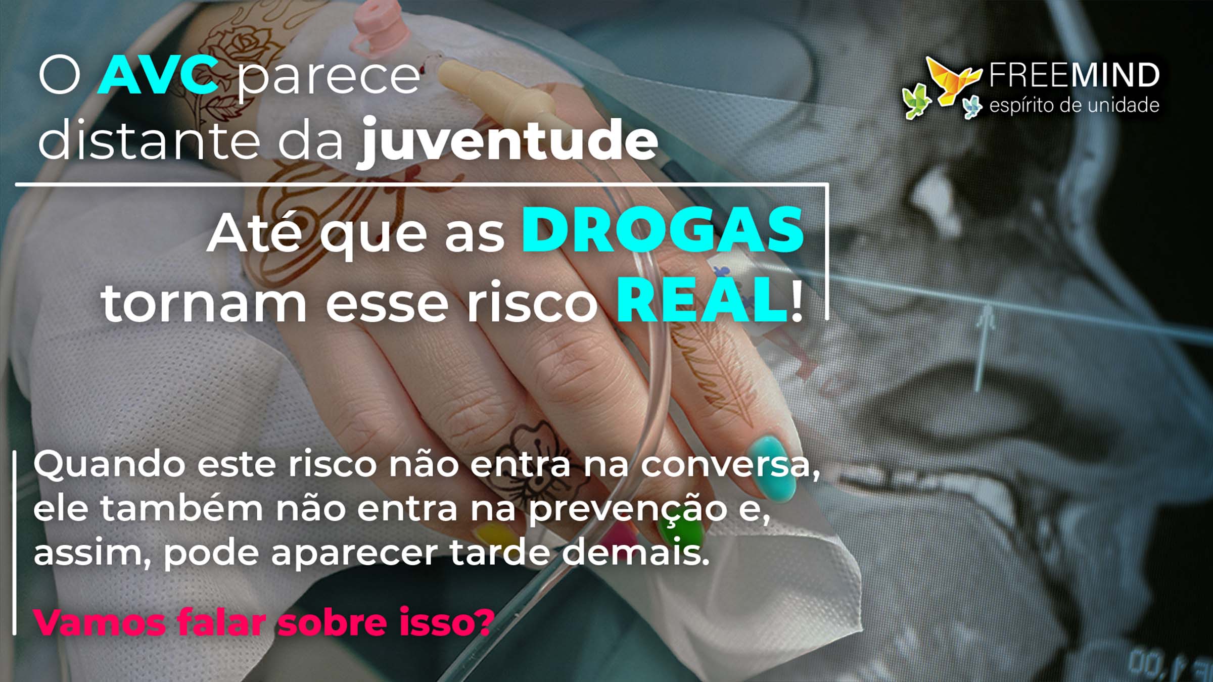 Veja 7 alertas sobre como drogas ilícitas podem aumentar o risco de AVC em jovens e por que isso importa.