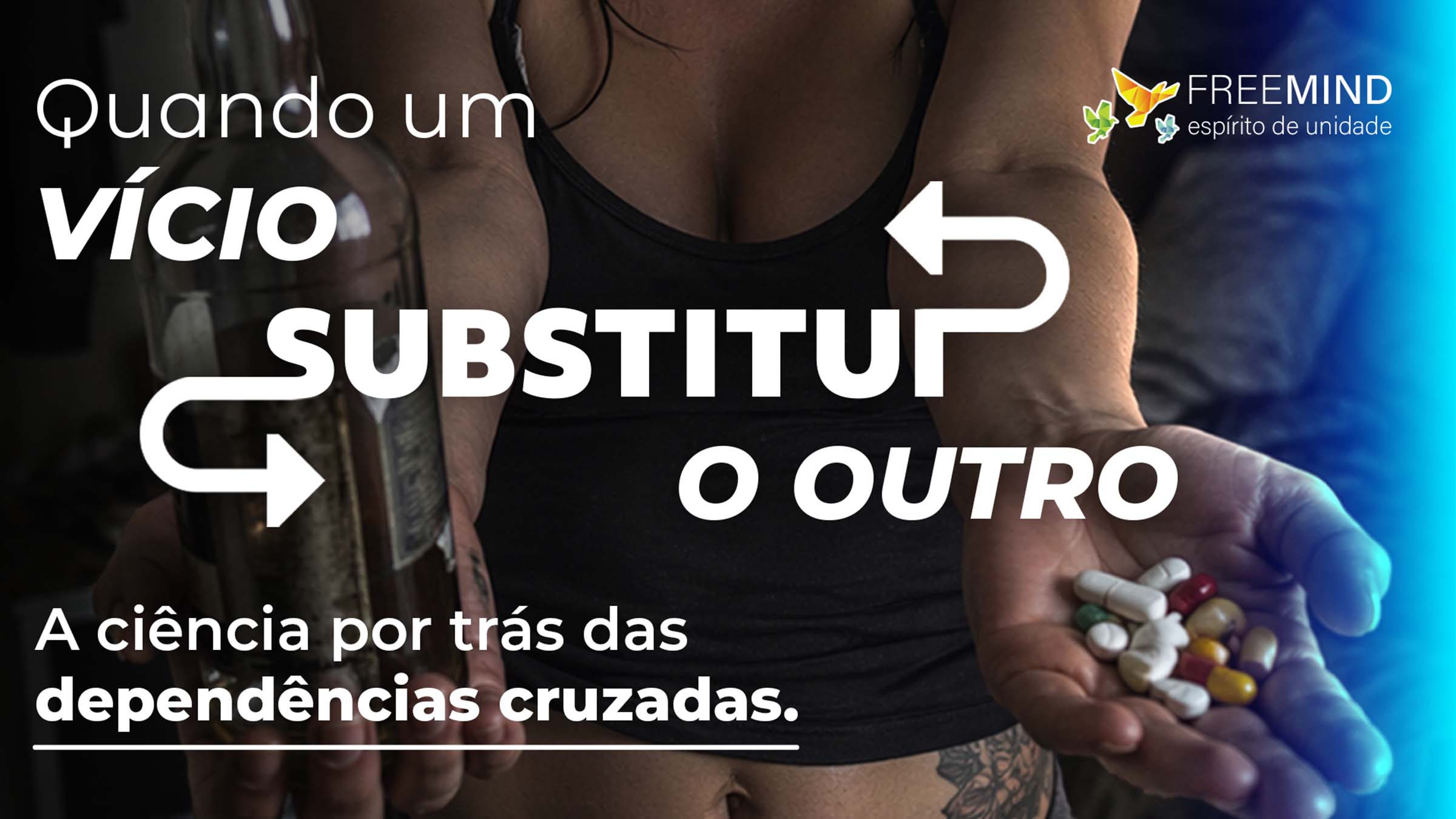Quando um vício substitui o outro: a ciência por trás das dependências cruzadas