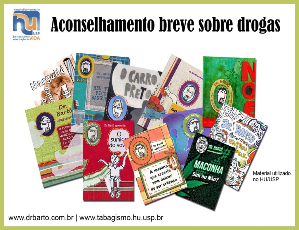 Livretos Dr. Bartô – Aconselhamento Breve sobre Drogas