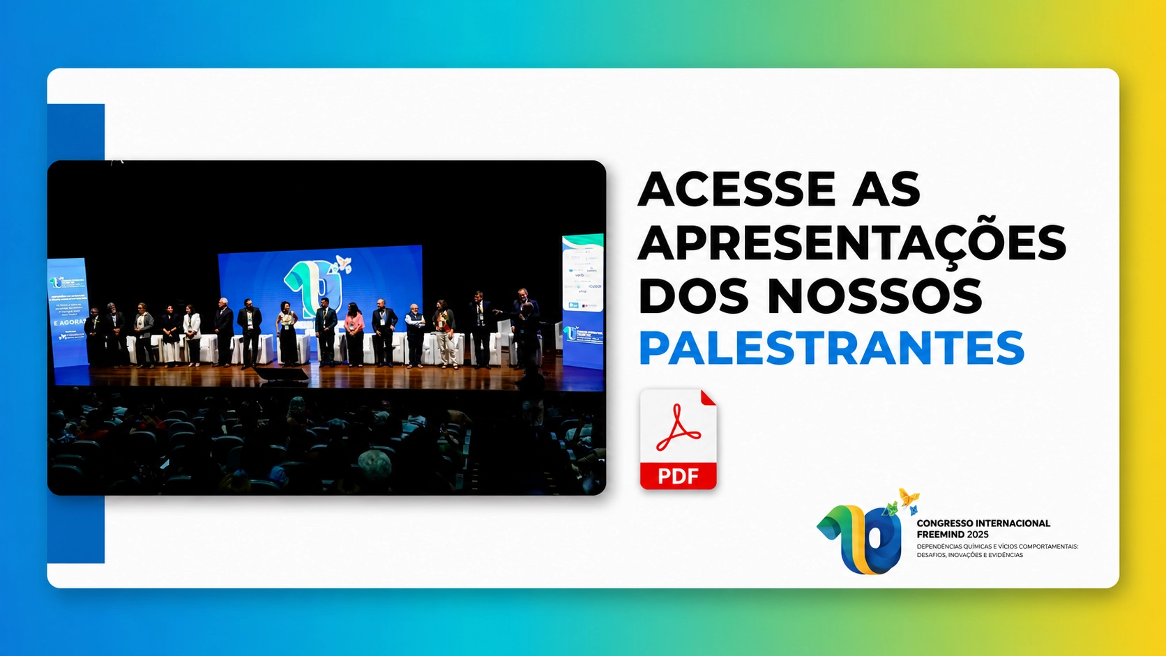 Apresentações 10º Congresso Freemind 2025